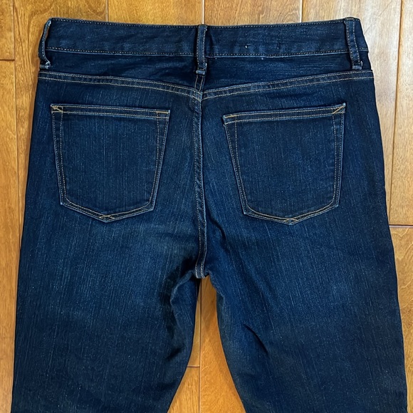Gap Perfect Boot Jeans Size 30s Dark Wash Mid-Rise Classic Preppy Casual Work - Picture 9 of 12